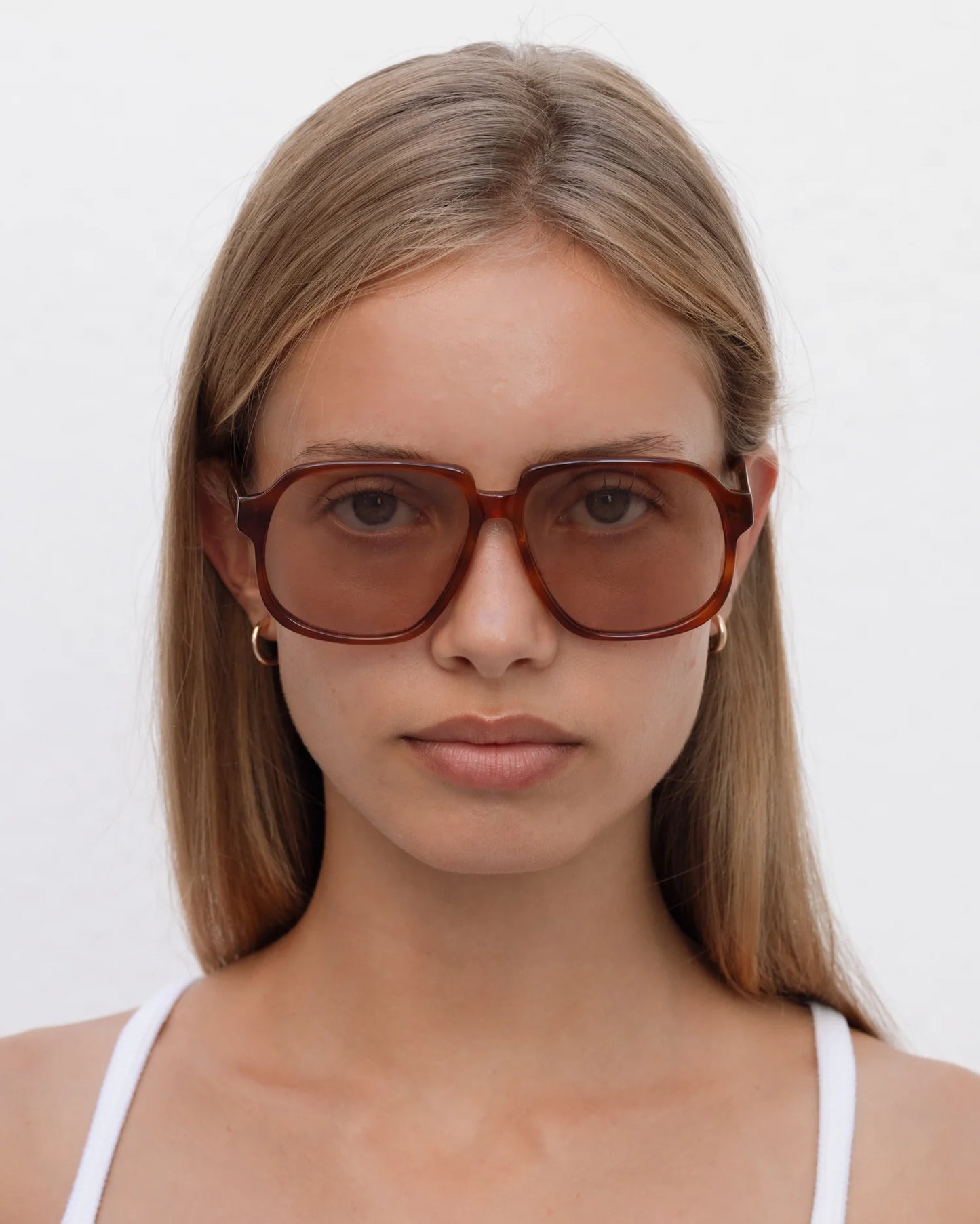 Delphine Chestnut Sunnies