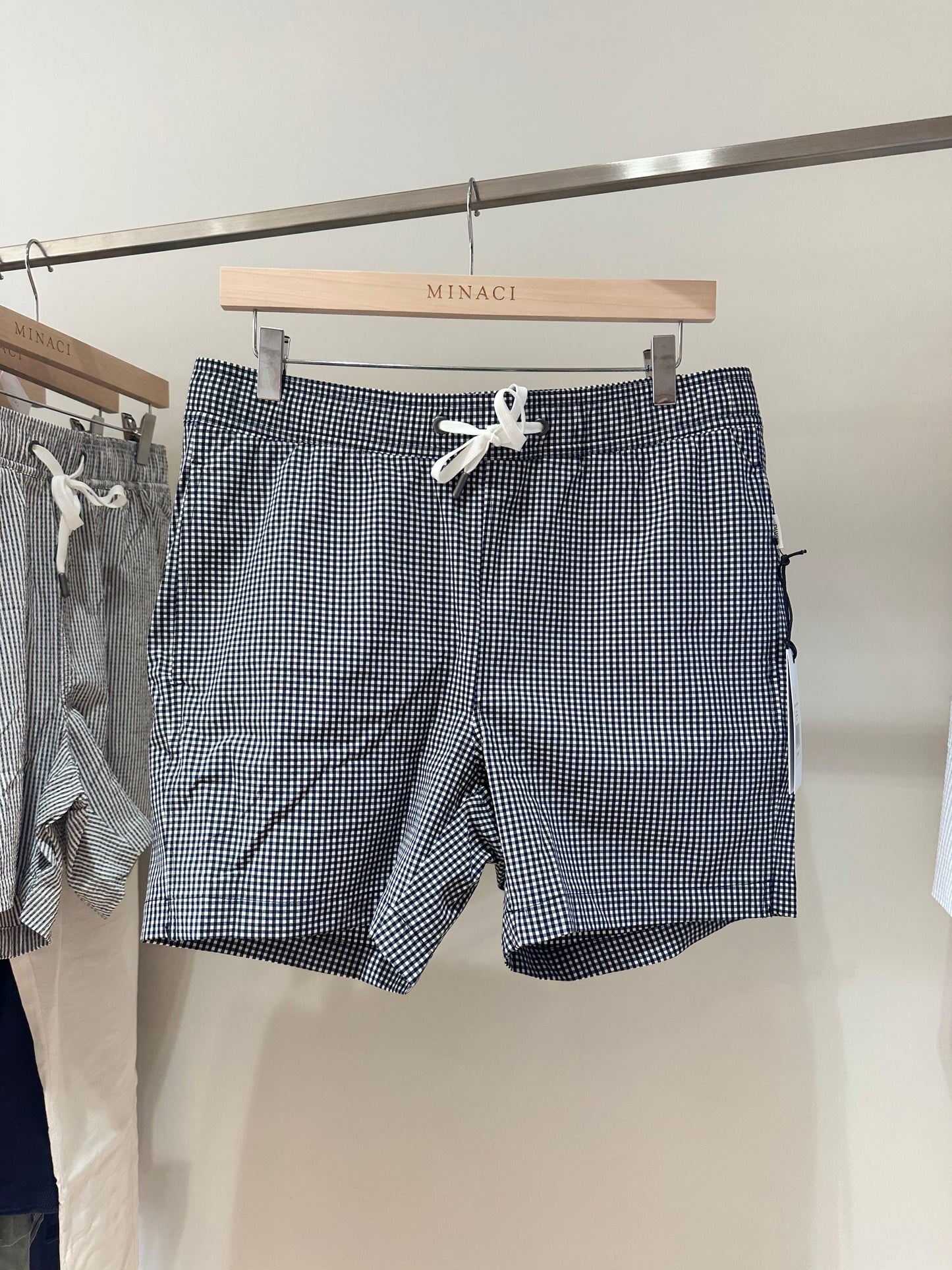 Charles Swim Trunk Checkered