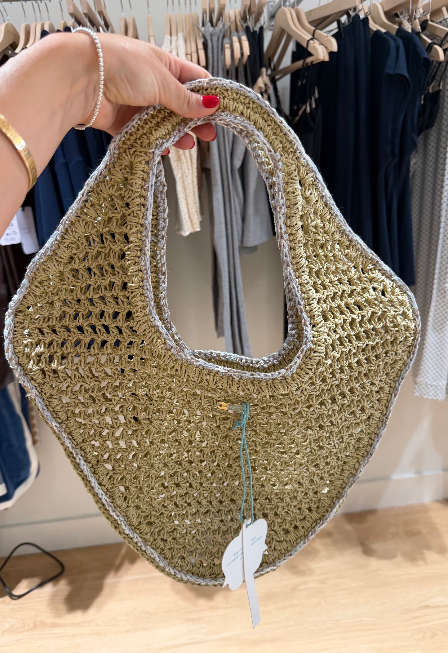 Sara Hand-Crocheted Bag