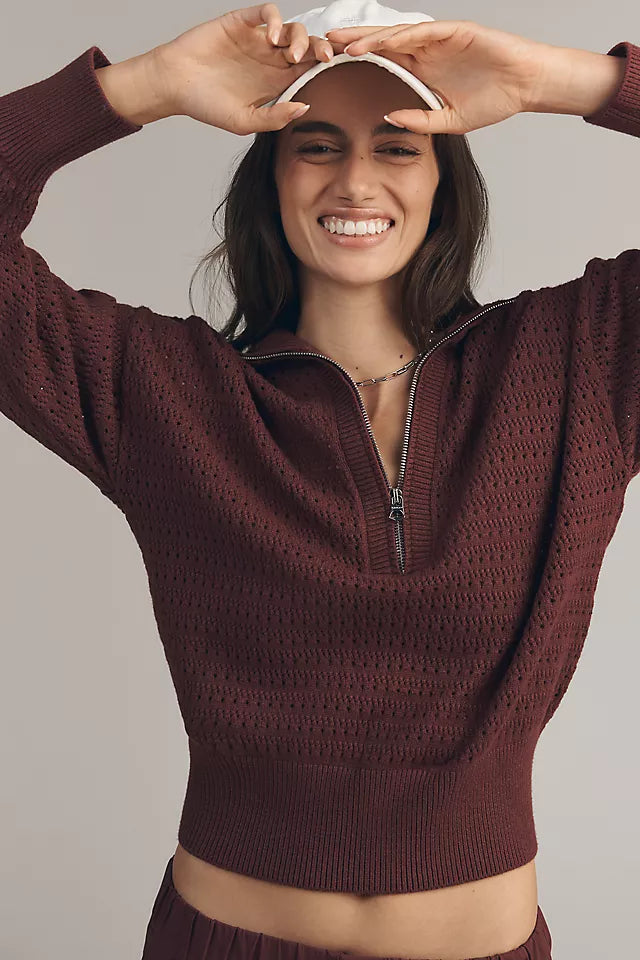 Darla Half-Zip Knit