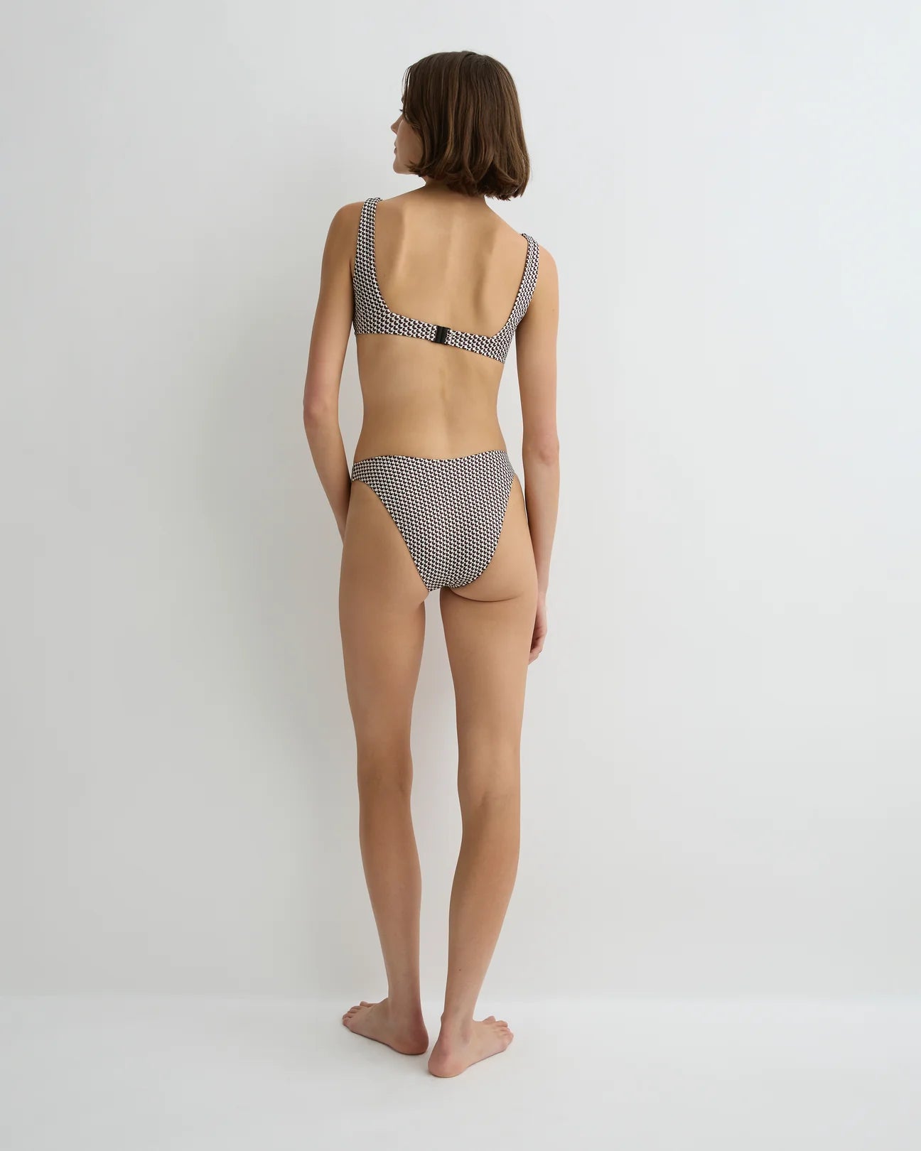Leya Bikini Bottom Mocha Dot