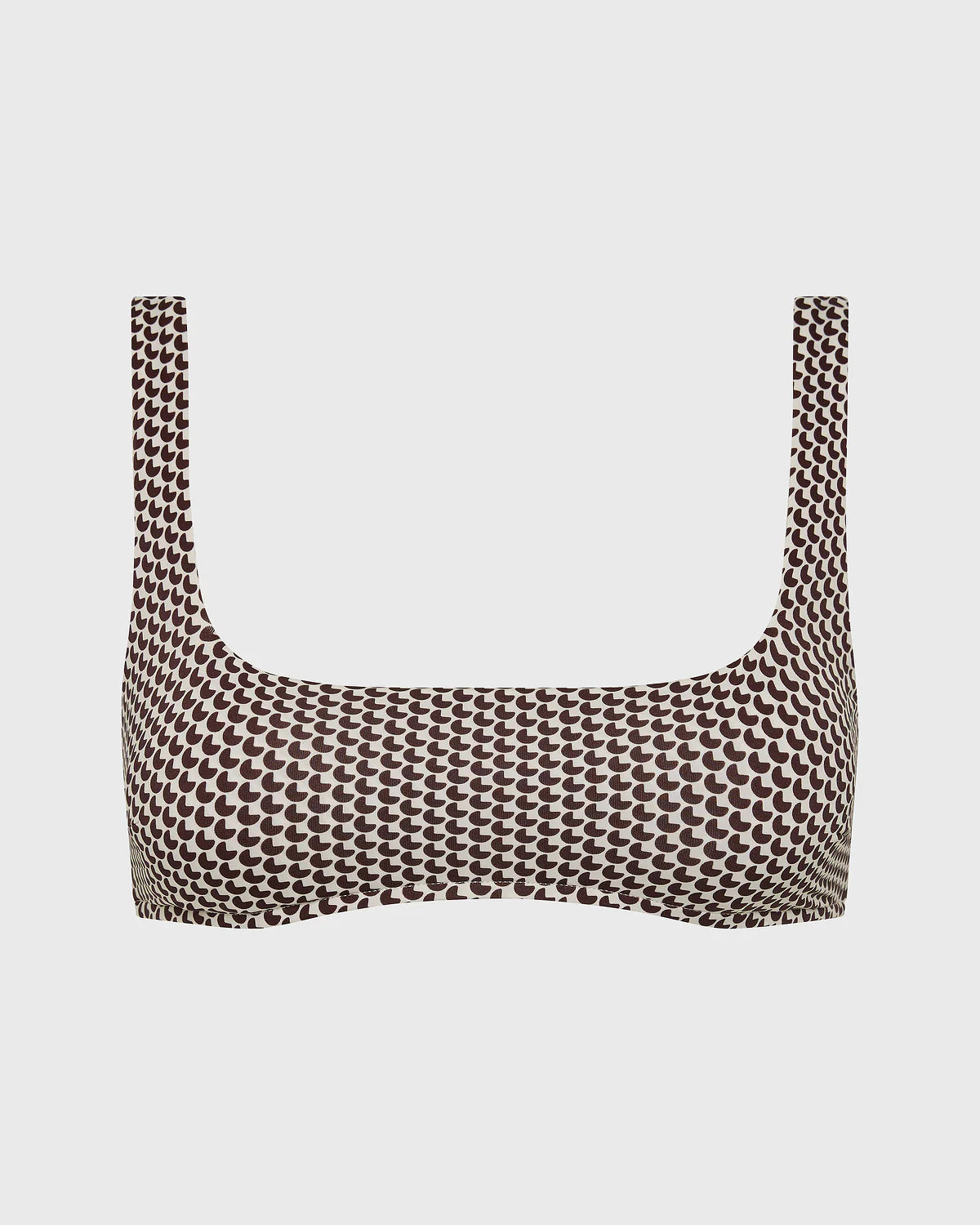 Aria Bikini Top Mocha Dot