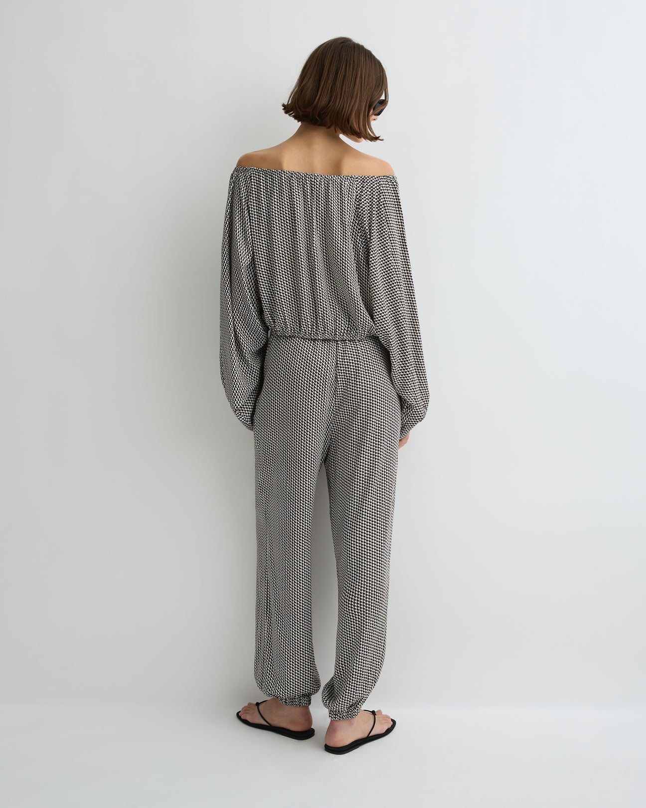 Salema Top Mocha Dot