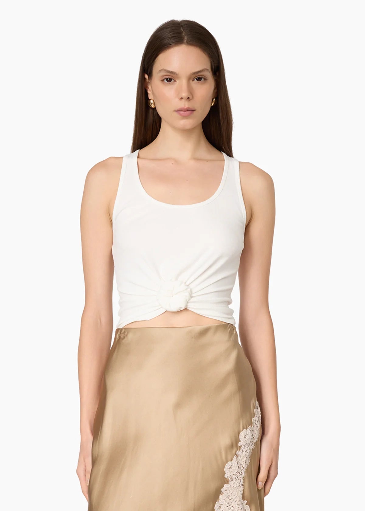 Yasmeen Top White