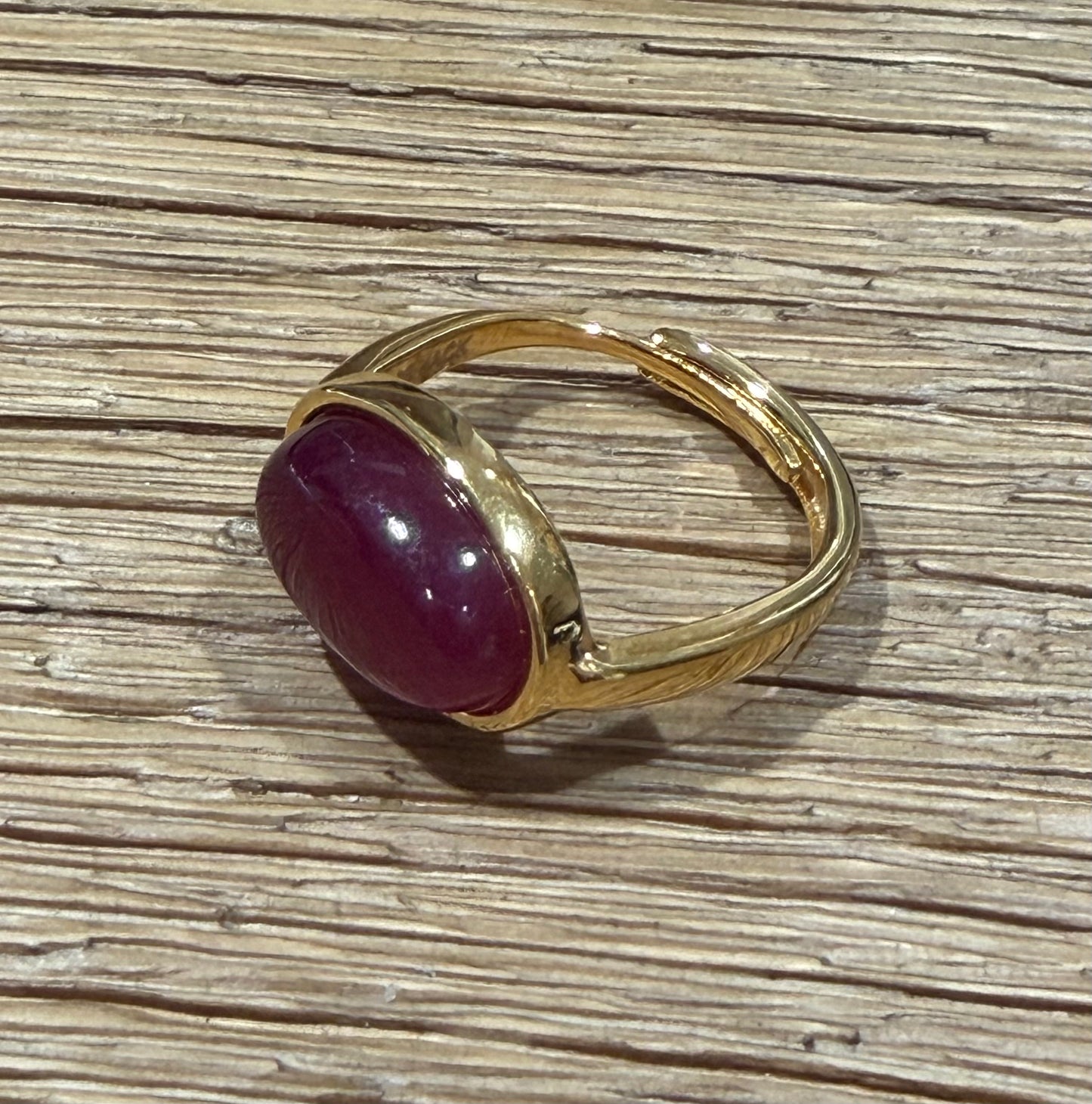 Pink Quartz Ring