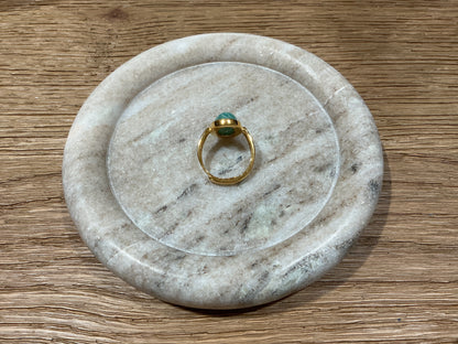 Amazonite adjustable ring