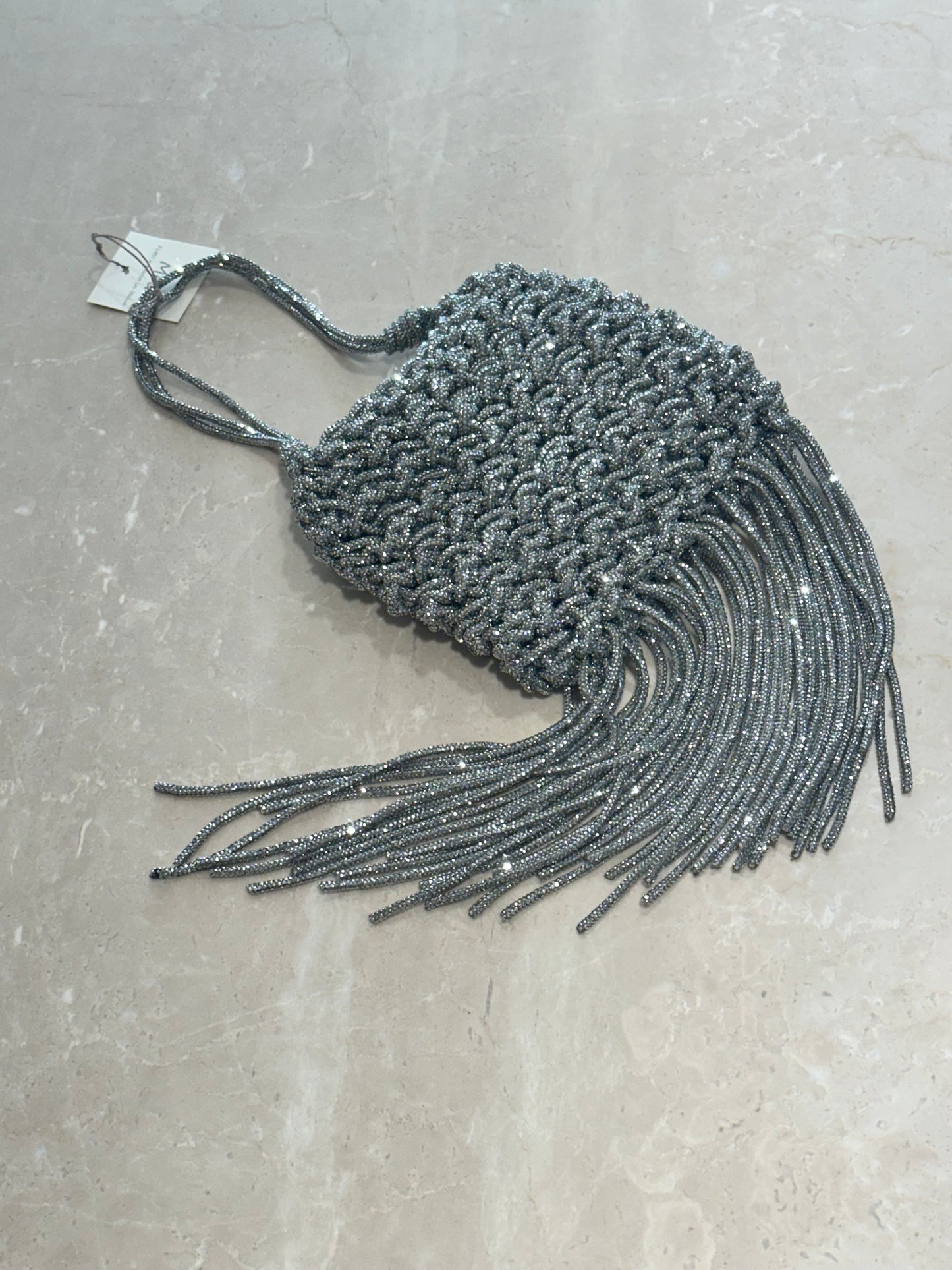 Mini Fringe Steel Bag