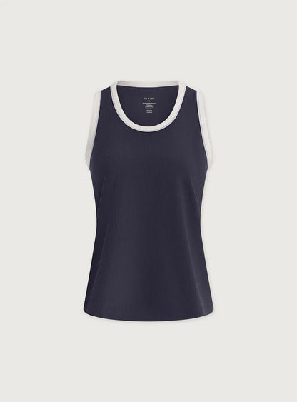 Tegan Performance Tank Navy