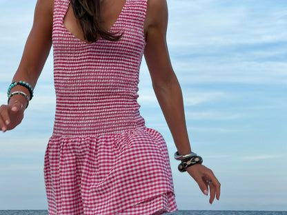 Checkered Mini Dress
