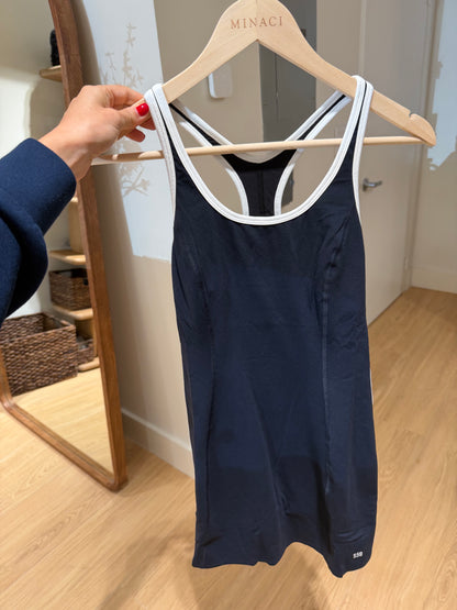 Ella Airweight Dress Indigo