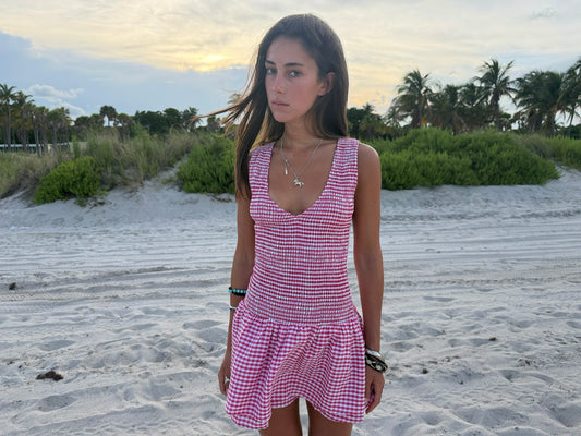 Checkered Mini Dress