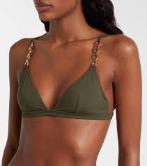 Mexico Bikini Top Olive