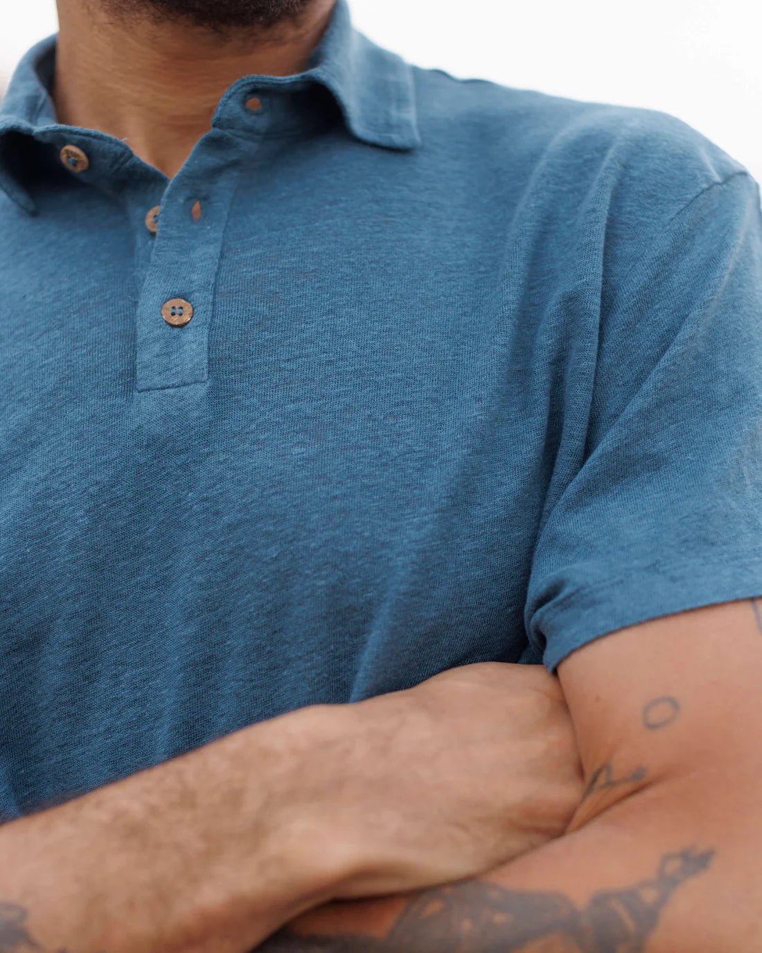 Knit Polo Dusk