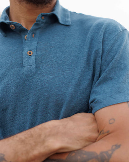 Knit Polo Dusk