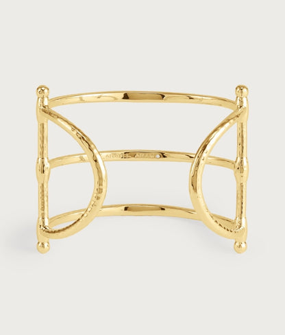 Cheval Bit Cuff Gold