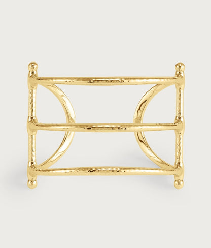 Cheval Bit Cuff Gold
