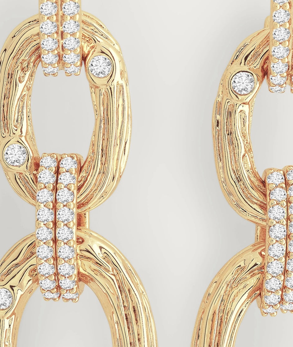 Enchanted Forest Chain Earrings
