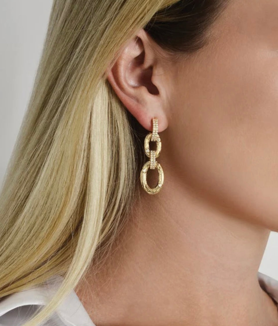 Enchanted Forest Chain Earrings