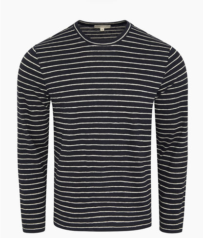 Stretch Linen Jersey Long Sleeve Tee