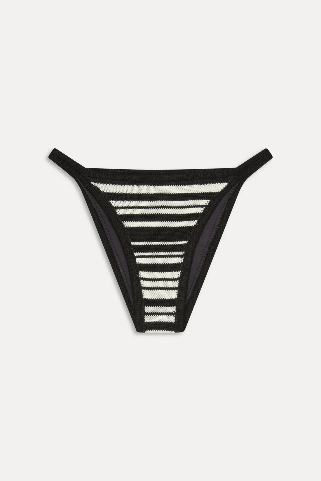 Tide Night Stripe Knit Bikini Bottom