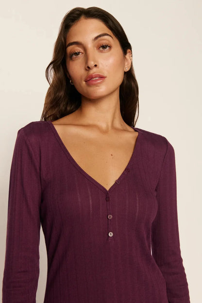 Pointelle Set Wildberry