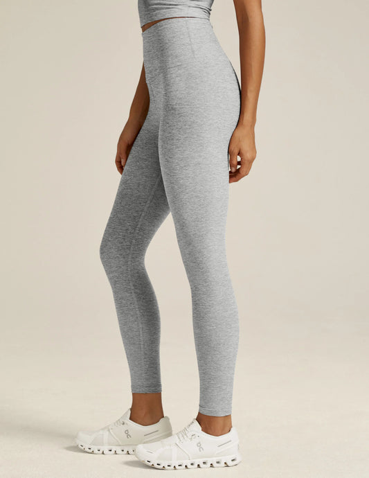 Spacedye Caught In The Midi High Waisted Legging Grey