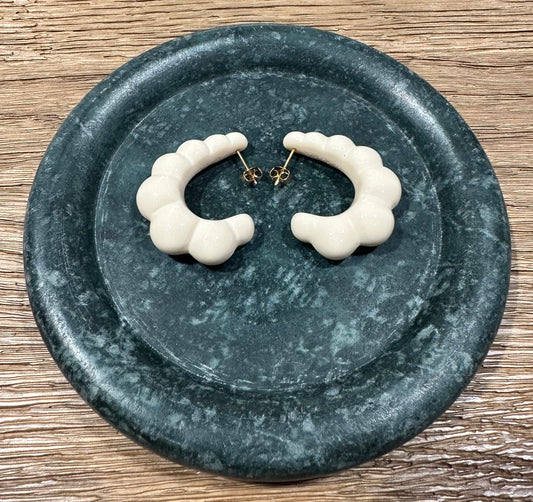 Ivory earrings