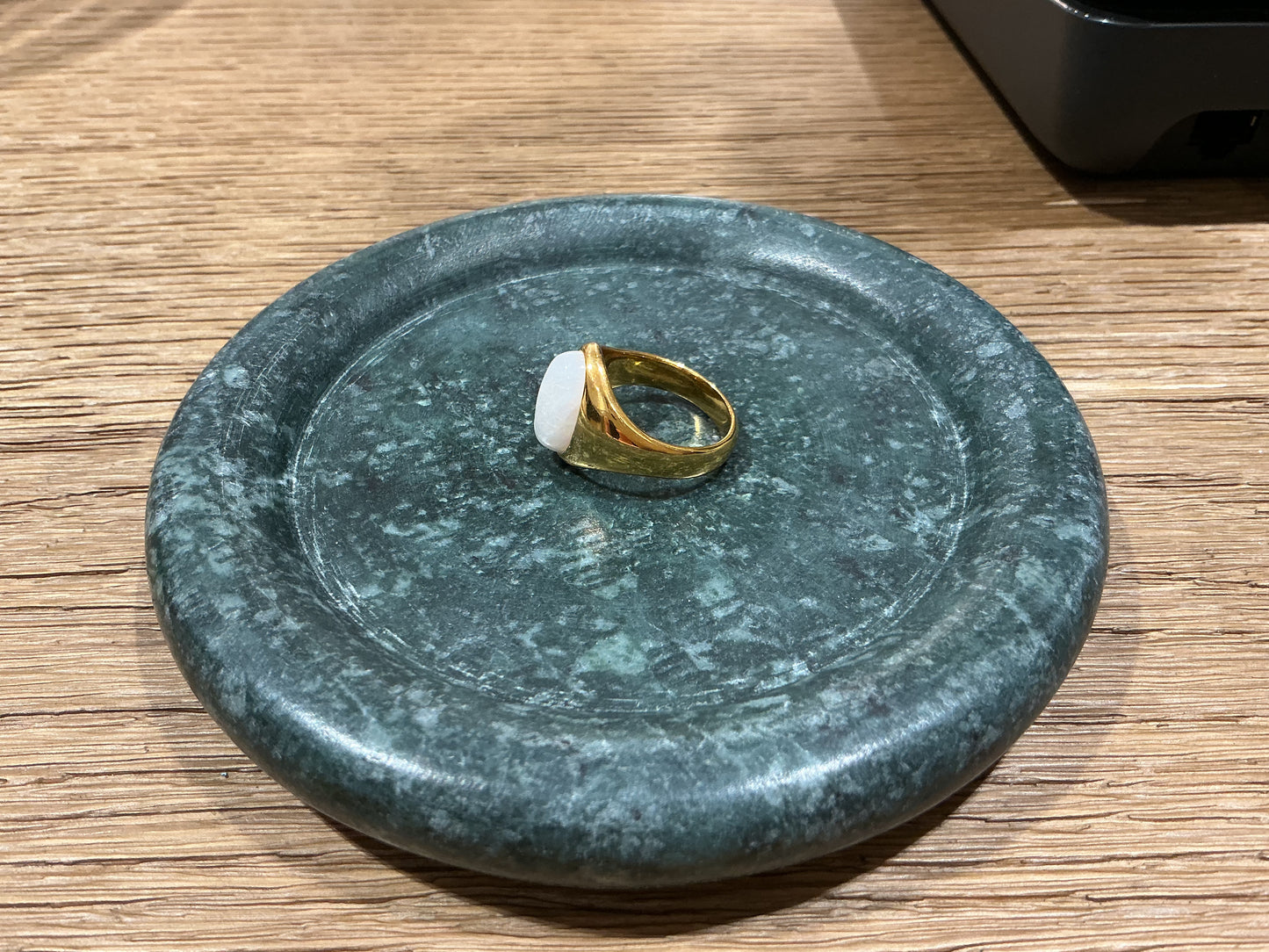Moonstone oval ring