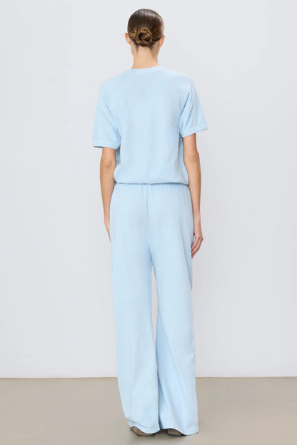 Drawstring Wide Leg Sweatpants