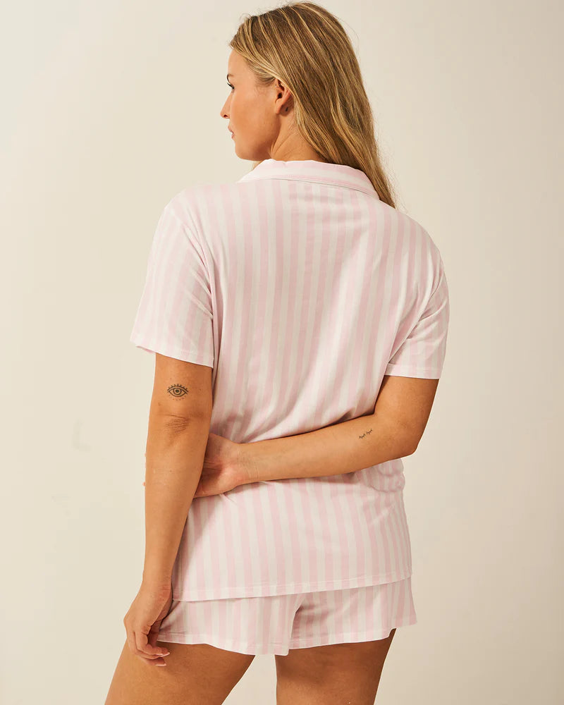 Pink Stripes PJ Set