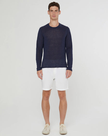 Kevin Crewneck Linen Sweater