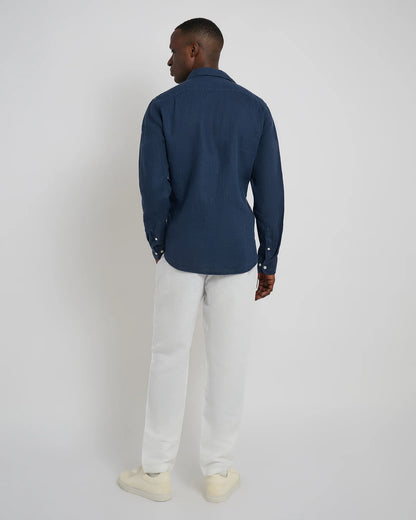 Air Linen Pull-on pant White