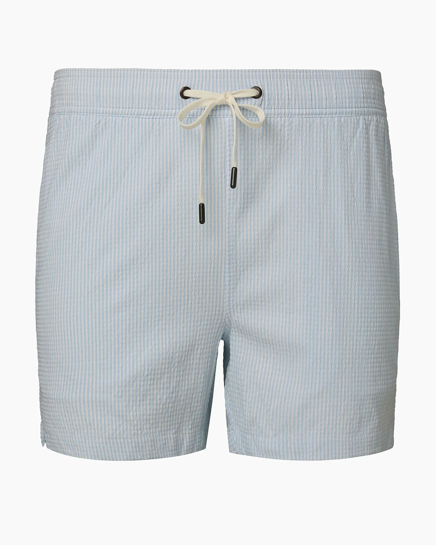 Charles Swim Trunk Checkered Light Blue