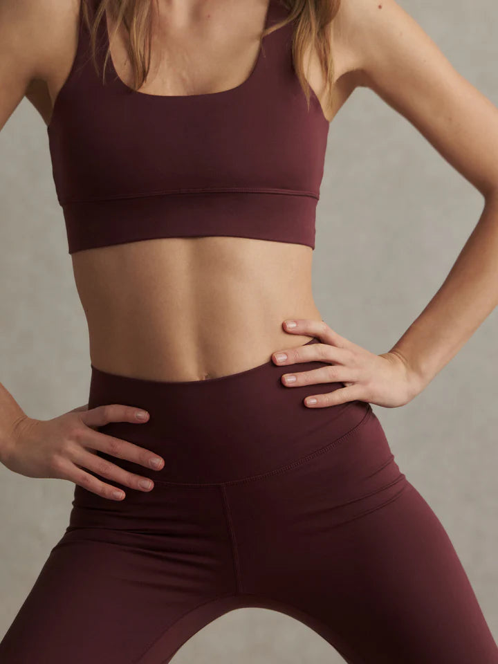 Free Soft High Rise Leggins Burgundy