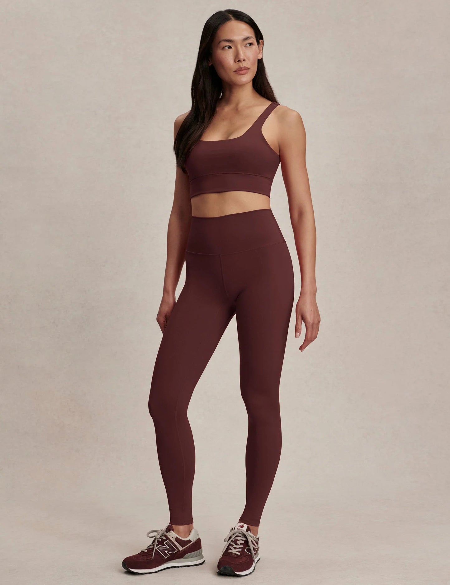 Free Soft High Rise Leggins Burgundy