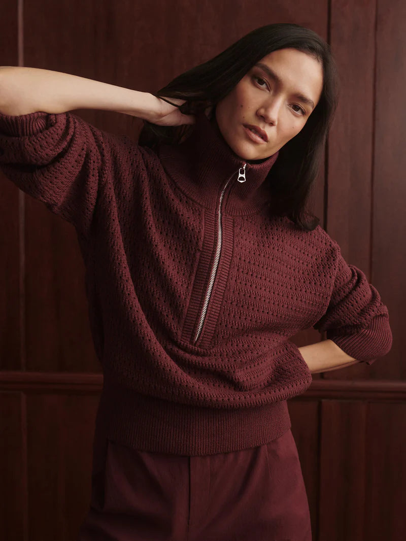 Darla Half-Zip Knit