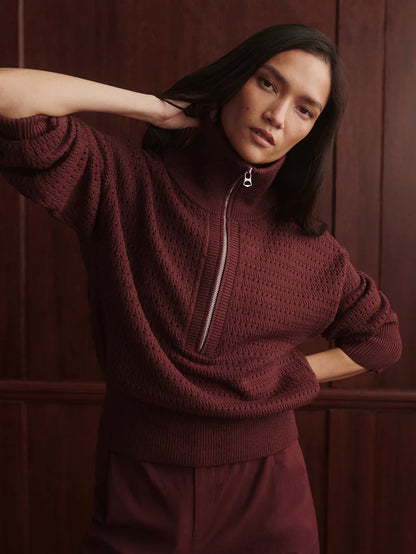 Darla Half-Zip Knit