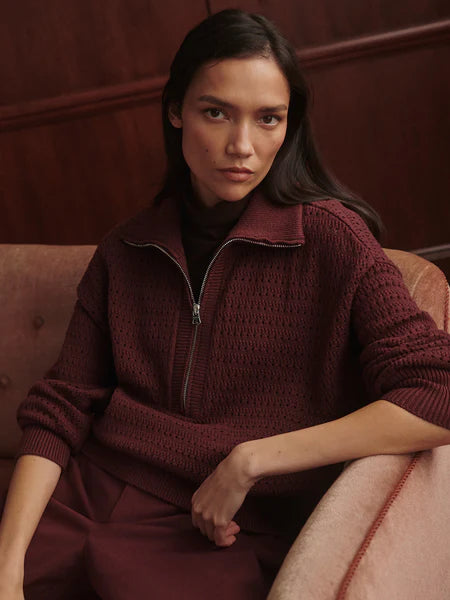 Darla Half-Zip Knit