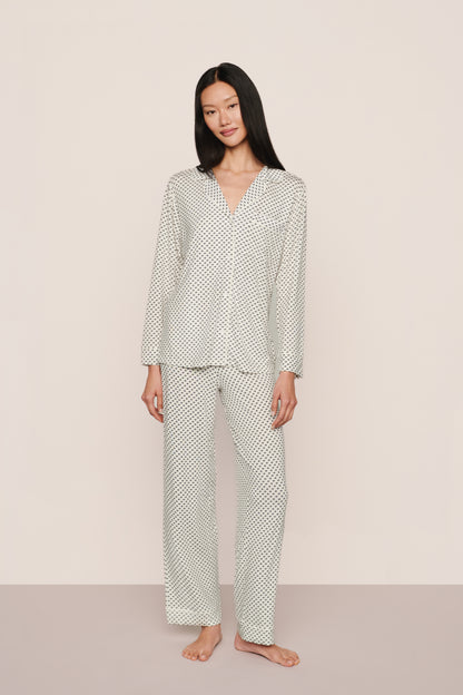 Gisele Printed Pattern Long PJ Set