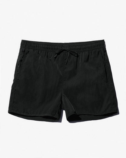 Swim Shorts Satin Twill Black
