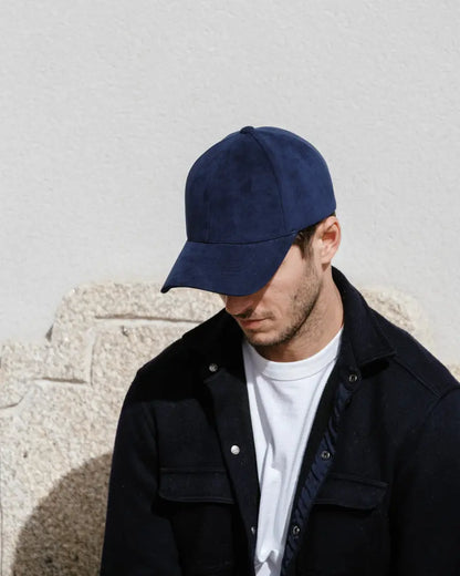 Legacy Structured Alcantara Hat Blue