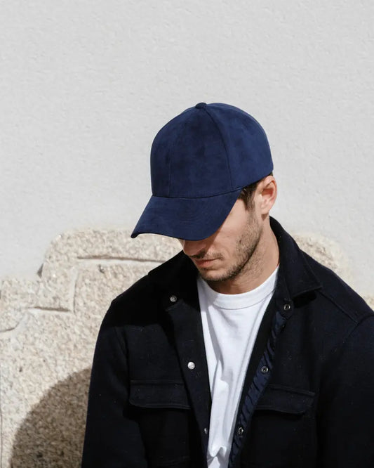 Legacy Structured Alcantara Hat Blue