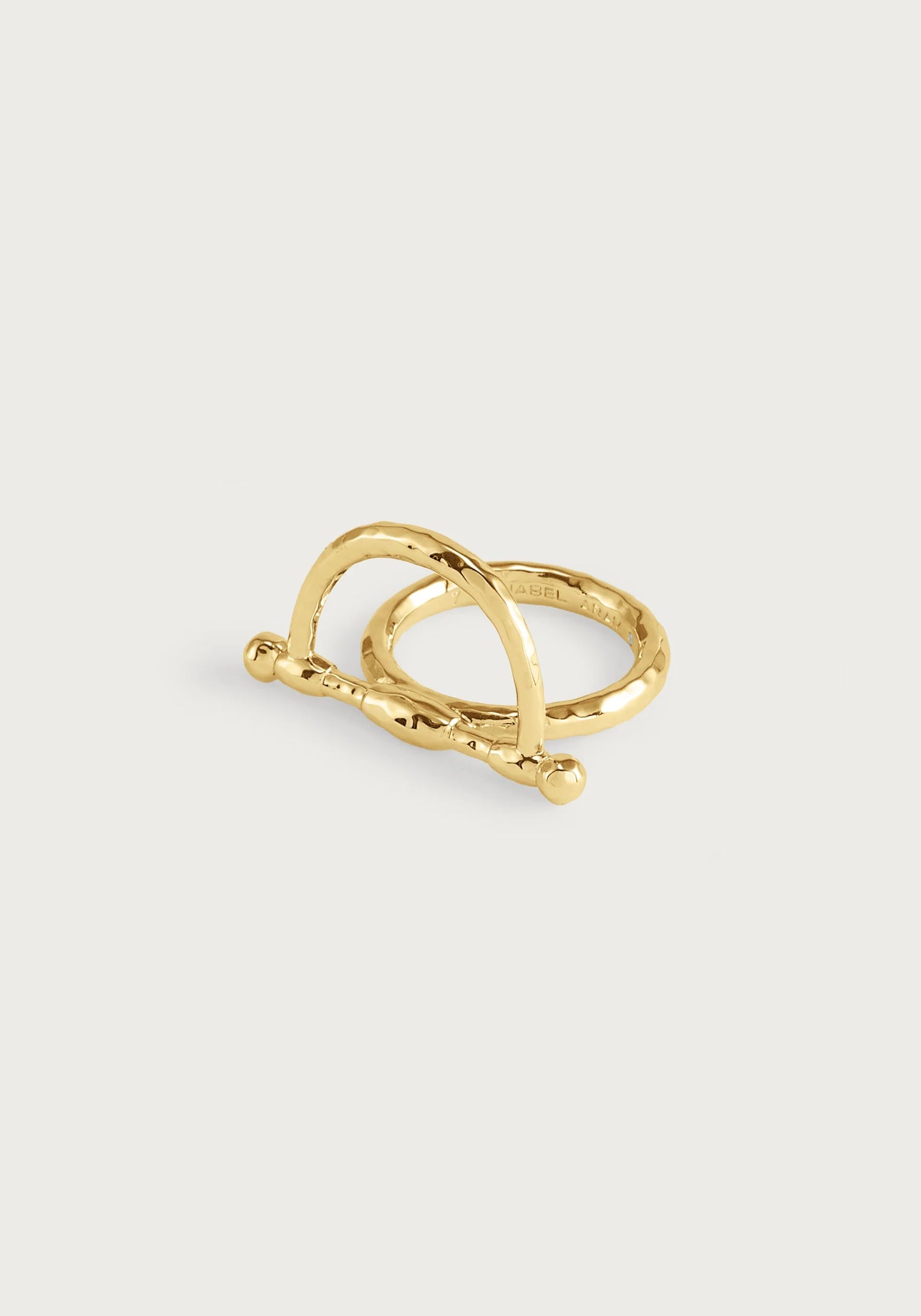 Cheval Bitt Ring Gold