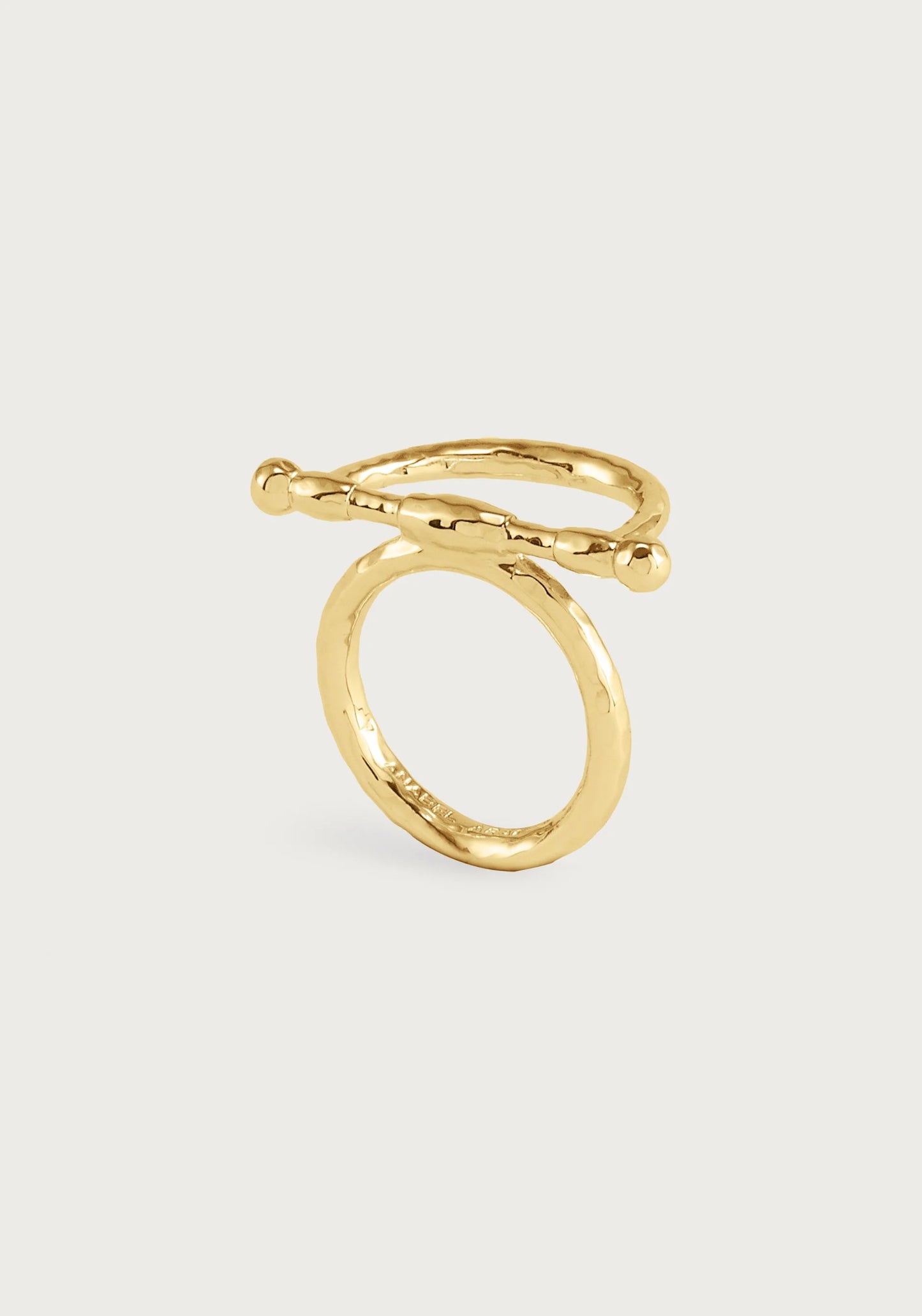 Cheval Bitt Ring Gold