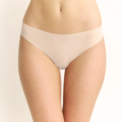 Like Nothing Thong in Budding Nude