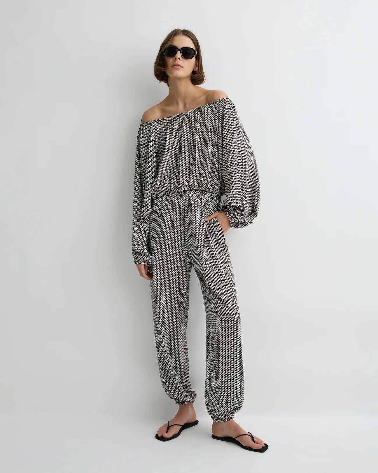Salema Pant Mocha Dot
