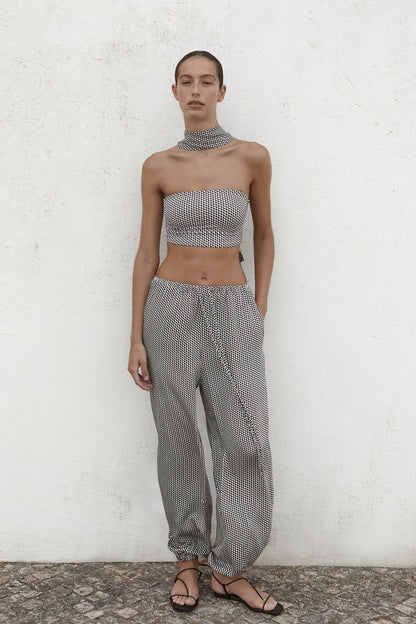 Salema Pant Mocha Dot