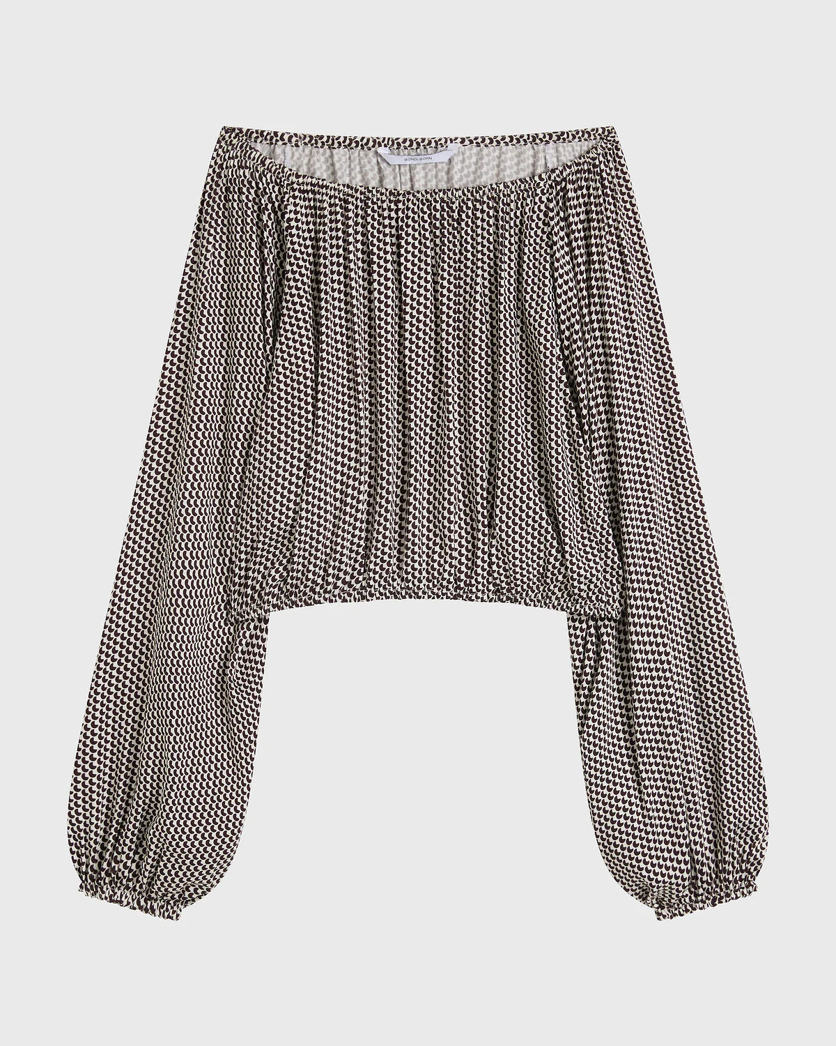 Salema Top Mocha Dot