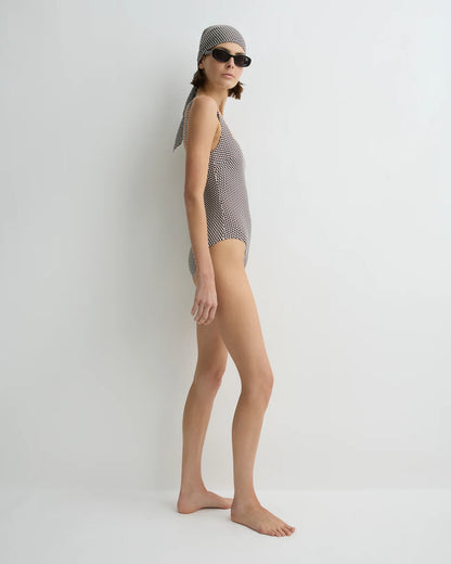Margot One Piece Mocha Dot