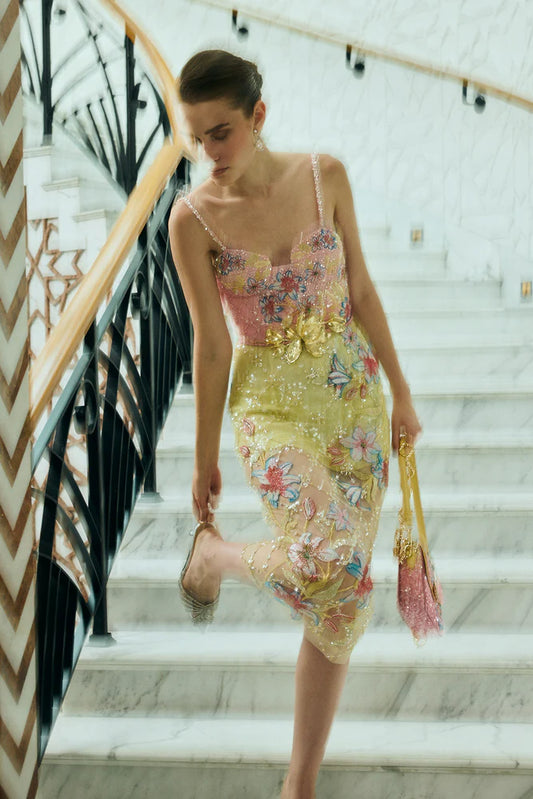 Blush Lily Embroidered Dress